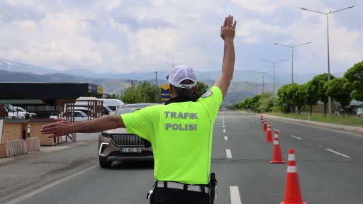 Elazığ'da bayram öncesi geniş kapsamlı trafik denetimi