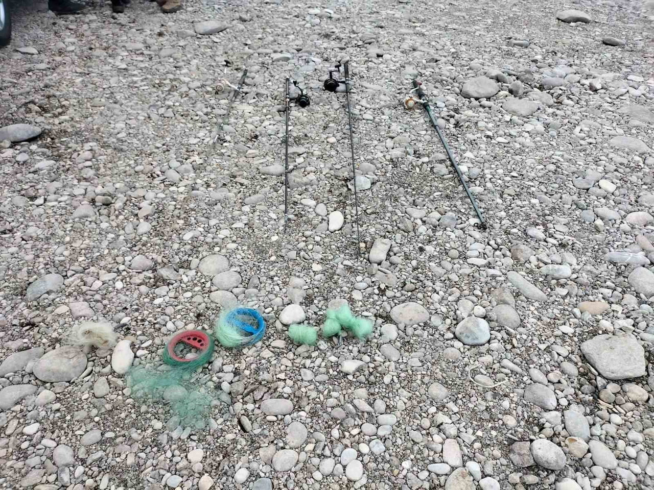 ELAZIĞ'DA KAÇAK BALIK AVLAYANLARA OPERASYON