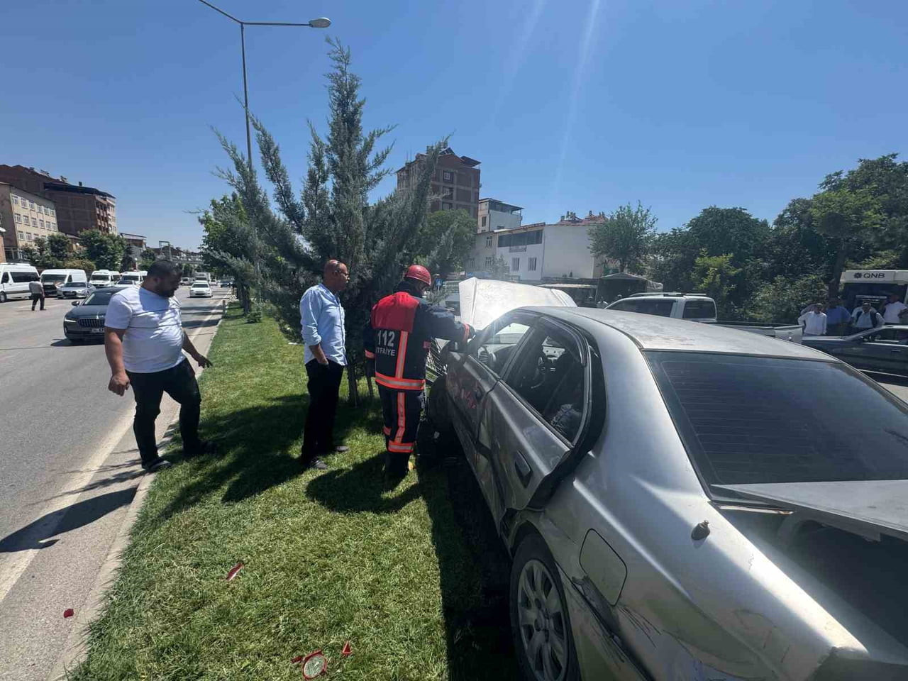 ELAZIĞ’DA BETON MİKSERİ İLE OTOMOBİLİN ÇARPIŞMASI SONUCU MEYDANA GELEN TRAFİK KAZASINDA 3 KİŞİ...