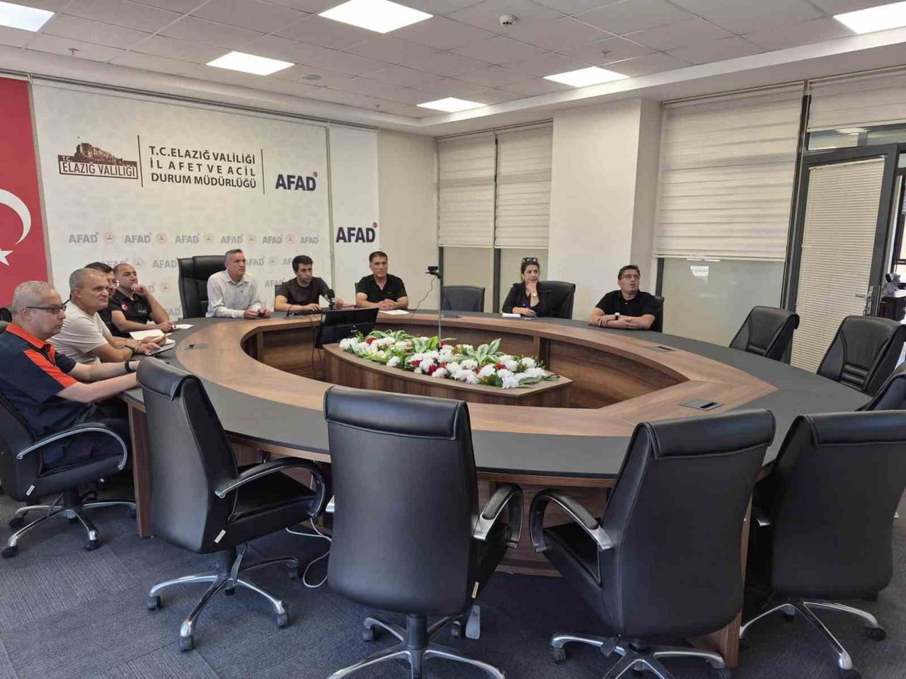 ELAZIĞ’DA İL AFET RİSK AZALTMA PLANI TOPLANTISI