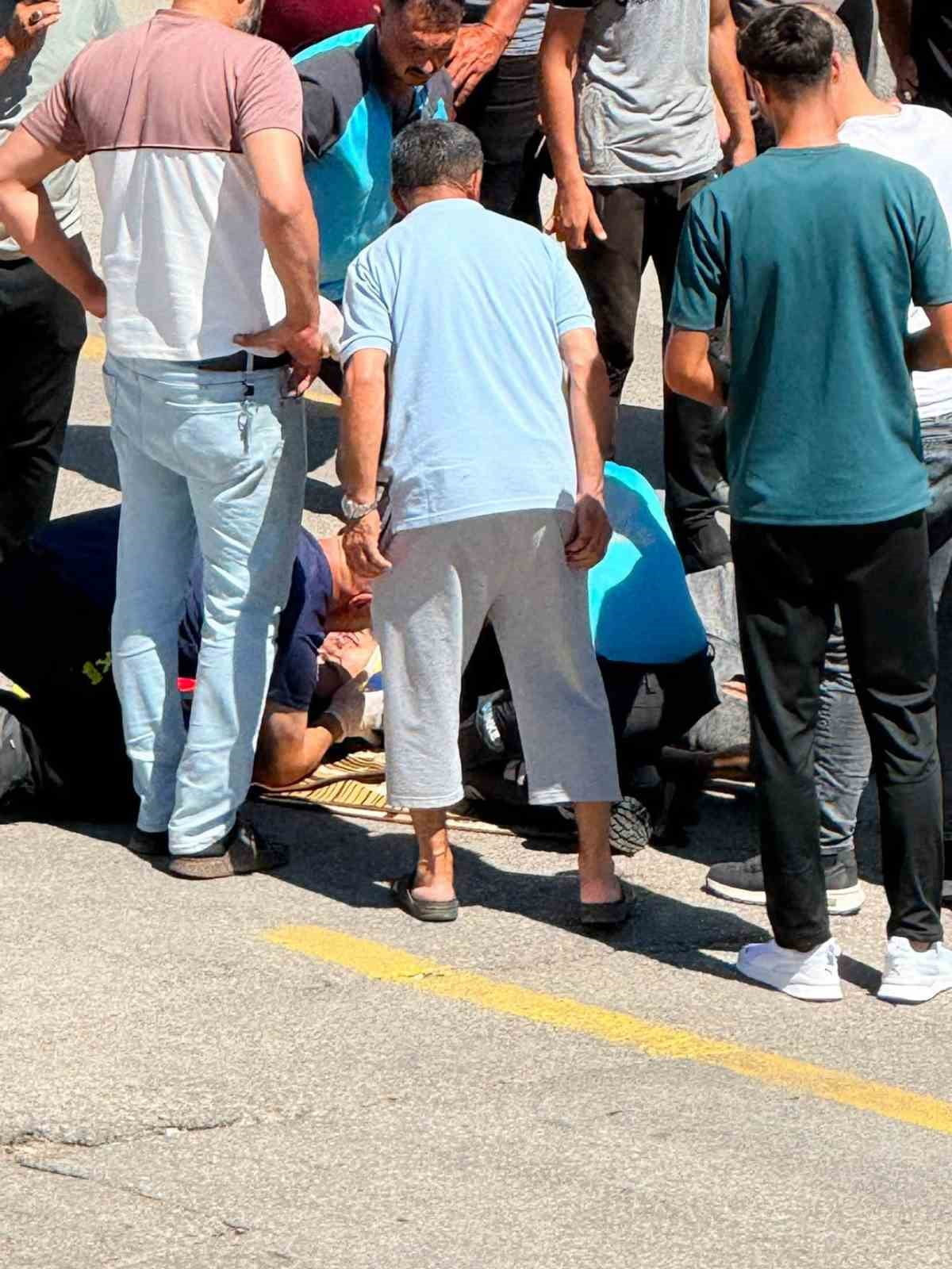 ELAZIĞ’DA MEYDANA GELEN MOTOSİKLET KAZASINDA 1 KİŞİ YARALANDI
