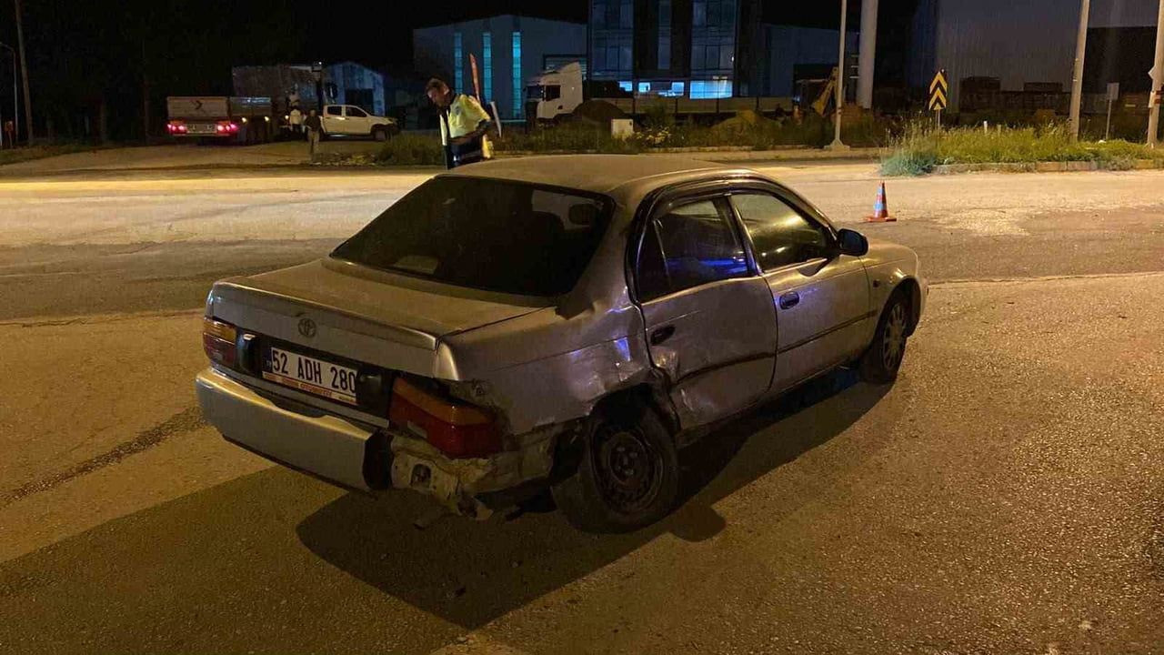 Elazığ'da Trafik Kazası: 1 Yaralı