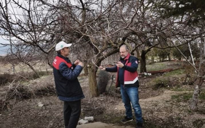 ELAZIĞ’DA ZİRAİ DON MESAİSİ