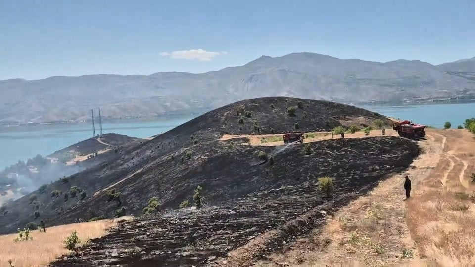 ELAZIĞ’IN SİVRİCE İLÇESİNDE ÇIKAN ARAZİ YANGINI, ORMAN BÖLGE MÜDÜRLÜĞÜ EKİPLERİ TARAFINDAN KONTROL...