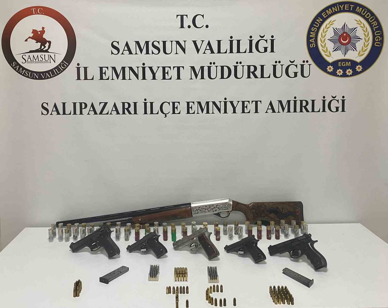 ELE GEÇİRİLEN SİLAHLAR