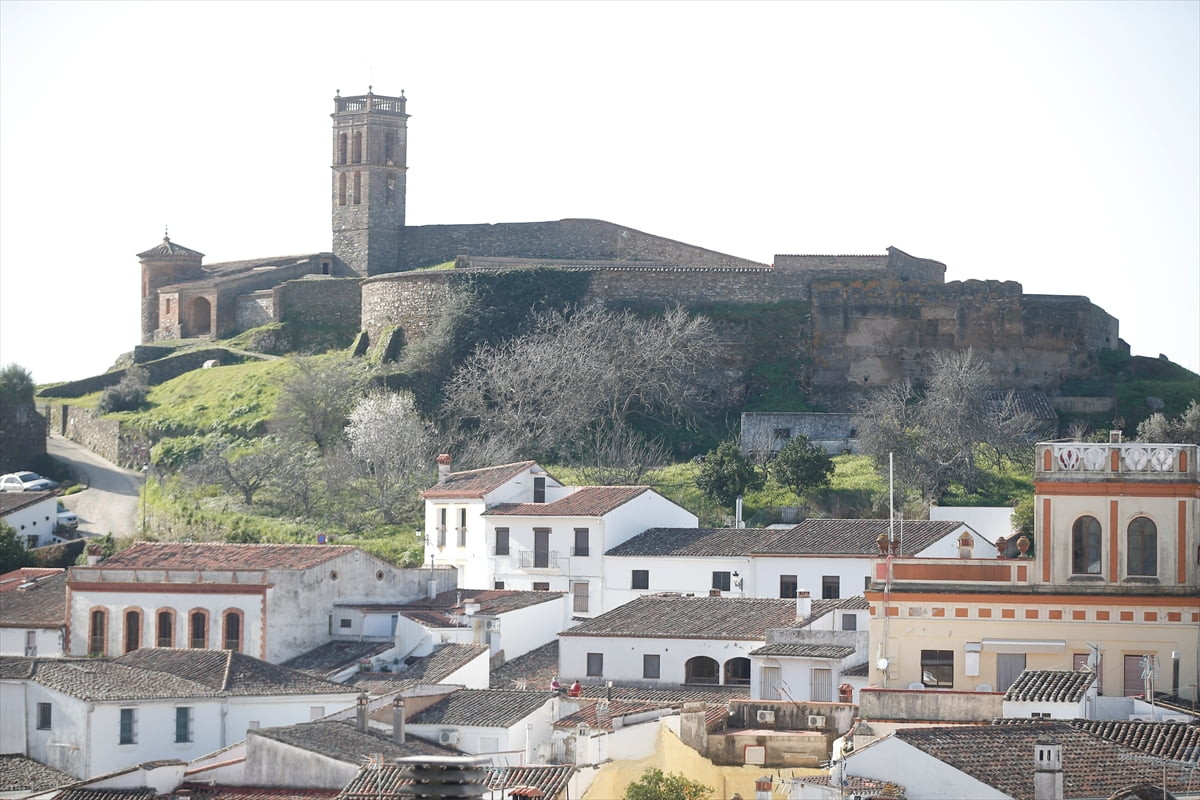 Endülüs İslam Dönemi'nde (711-1492) 9. ve 10. asırlarda inşa edilen Almonaster la Real Camisi...