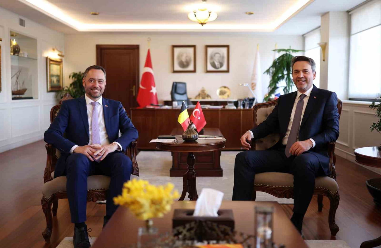 ENERJİ VE TABİİ KAYNAKLAR BAKANI ALPARSLAN BAYRAKTAR, BELÇİKA BAŞBAKAN YARDIMCISI VE DIŞİŞLERİ...