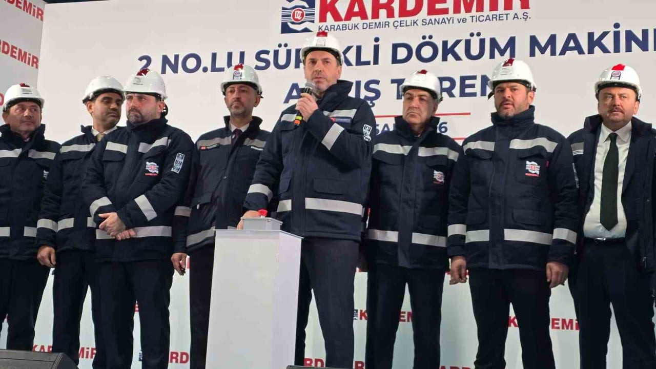 ENERJİ VE TABİİ KAYNAKLAR BAKANI ALPARSLAN BAYRAKTAR, KARDEMİR'İN 89. KURULUŞ YIL DÖNÜMÜNDE...