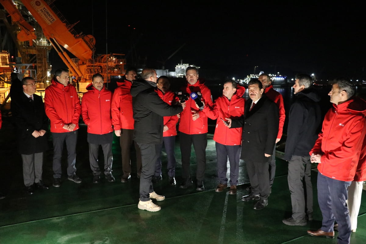 Enerji ve Tabii Kaynaklar Bakanı Alparslan Bayraktar, Zonguldak'taki Filyos Doğal Gaz İşleme...