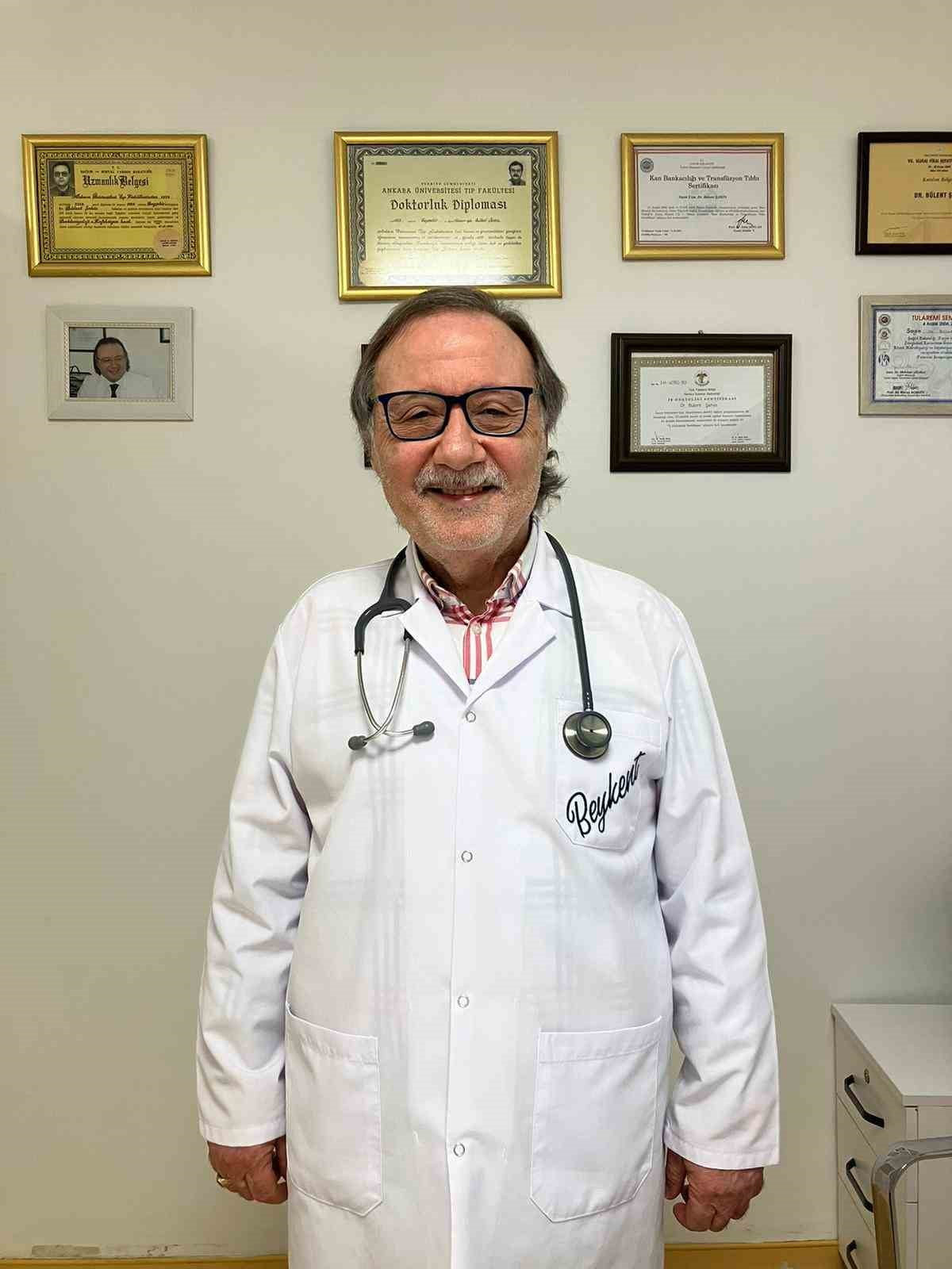 ENFEKSİYON HASTALIKLARI VE KLİNİK MİKROBİYOLOJİ UZMANI DR. BÜLENT ŞAHİN