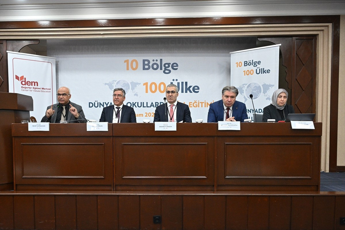 Ensar Vakfı Değerler Eğitimi Merkezince "Dünyada Okullarda Din Eğitimi" literatürünün hazırlama...