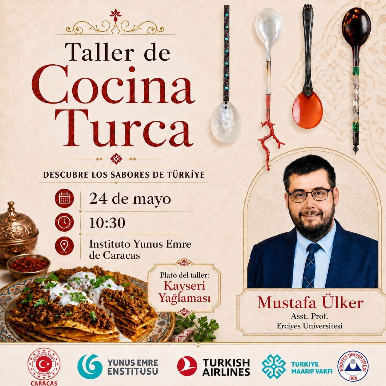 ERCİYES ÜNİVERSİTESİ (ERÜ) TURİZM FAKÜLTESİ GASTRONOMİ VE MUTFAK SANATLARI BÖLÜMÜ ÖĞRETİM ÜYESİ VE...