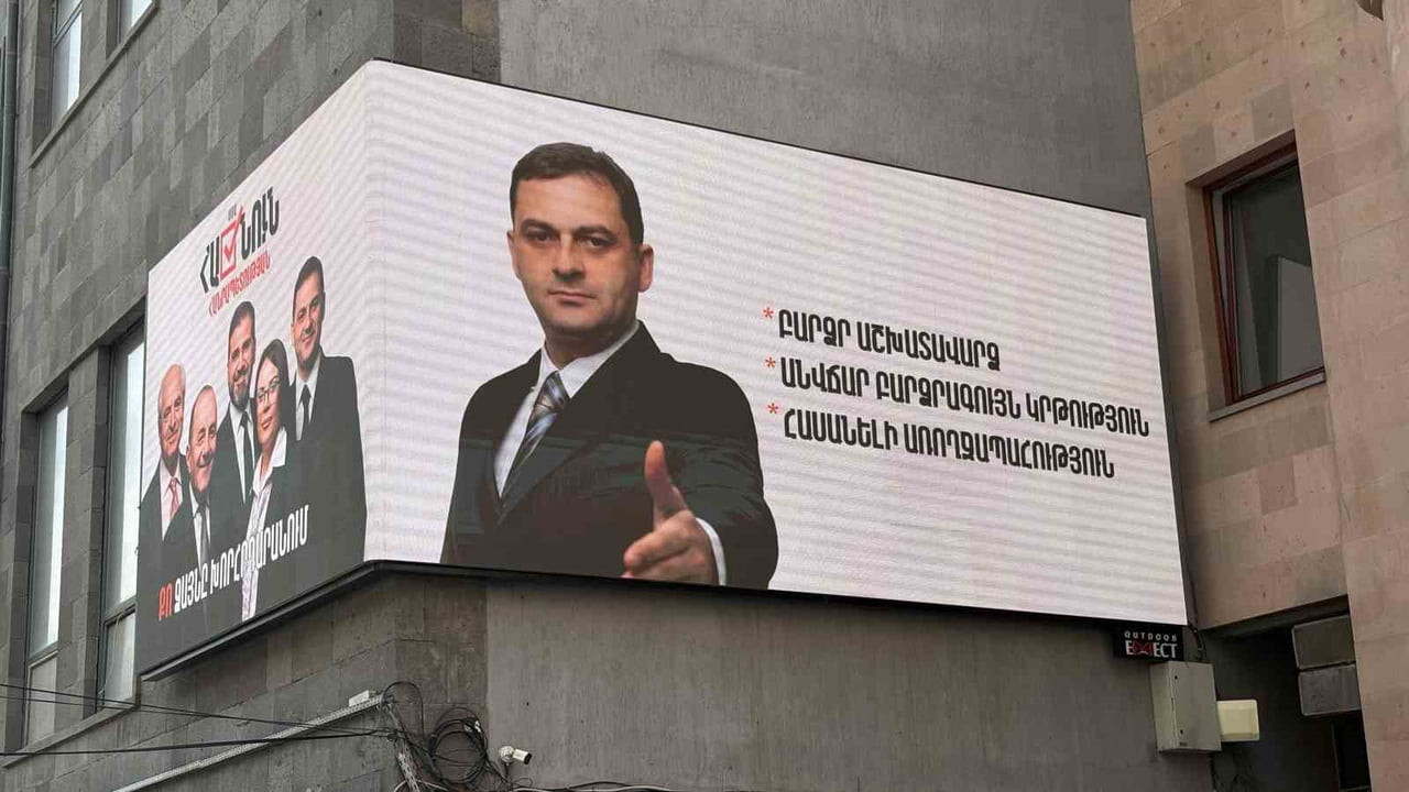 ERMENİSTAN'DA 7 HAZİRAN’DA YAPILACAK PARLAMENTO SEÇİMLERİNE SAYILI GÜNLER KALDI.