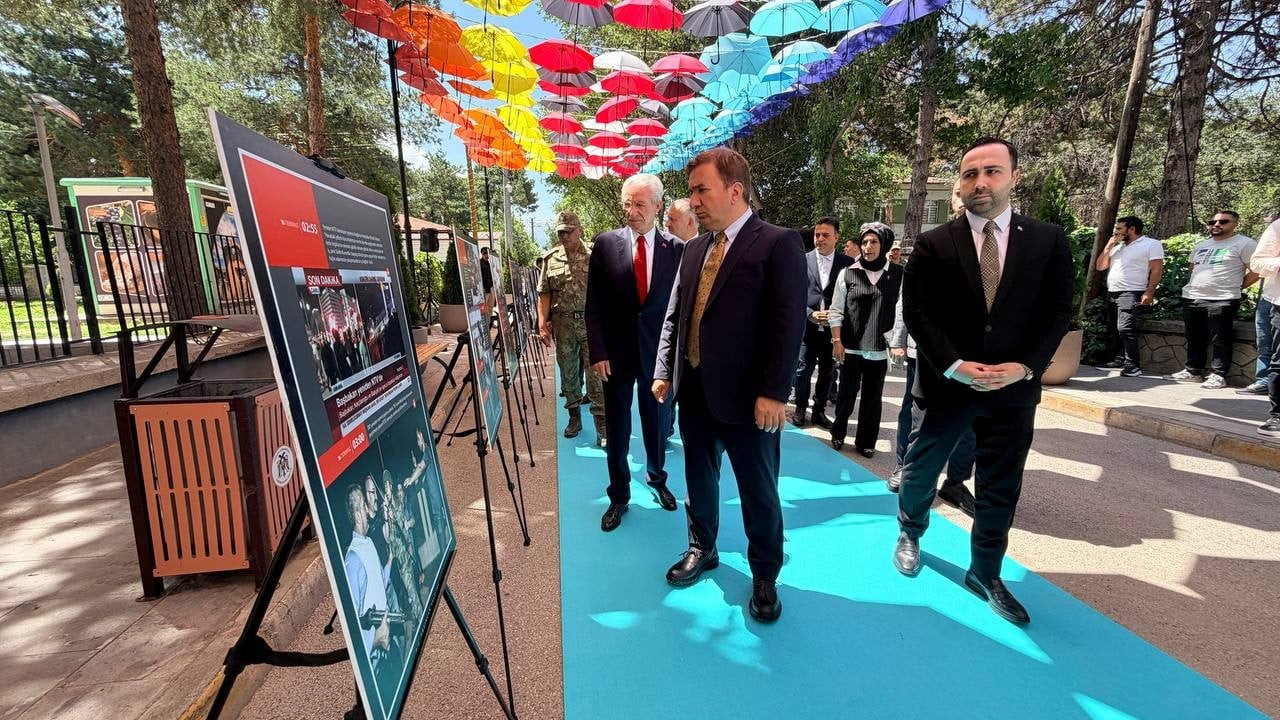 ERZİNCAN'DA, 15 TEMMUZ DEMOKRASİ VE MİLLİ BİRLİK GÜNÜ'NÜN 10. YILI DOLAYISIYLA HAZIRLANAN "15...