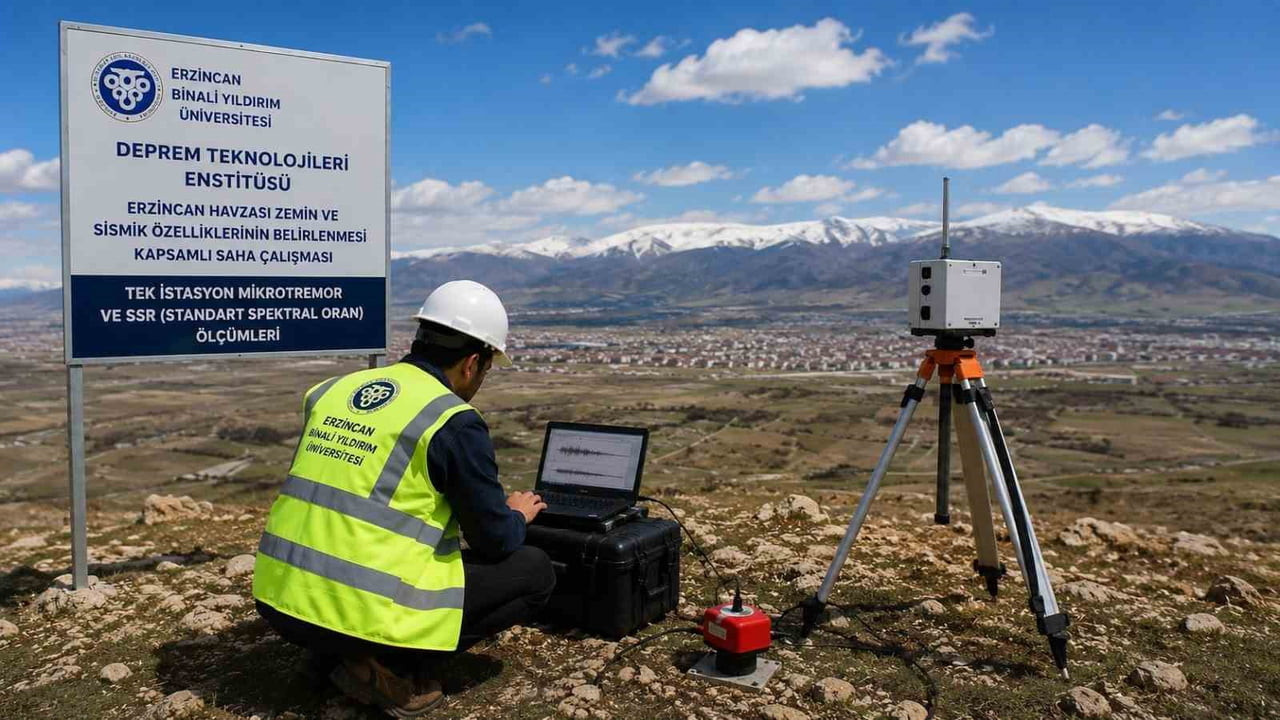 ERZİNCAN'DA DEPREM KAYNAKLI RİSKLERİN DAHA İYİ ANLAŞILMASI AMACIYLA, ERZİNCAN BİNALİ YILDIRIM...