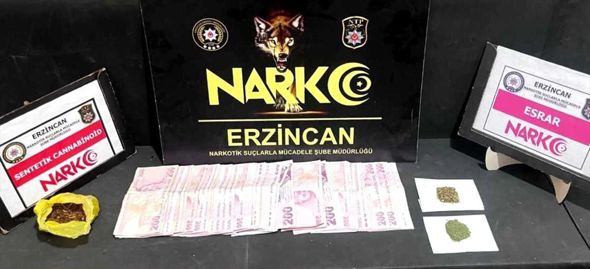 Erzincan'da düzenlenen uyuşturucu operasyonunda yakalanan 1 şüpheli tutuklandı. Yapılan aramada...