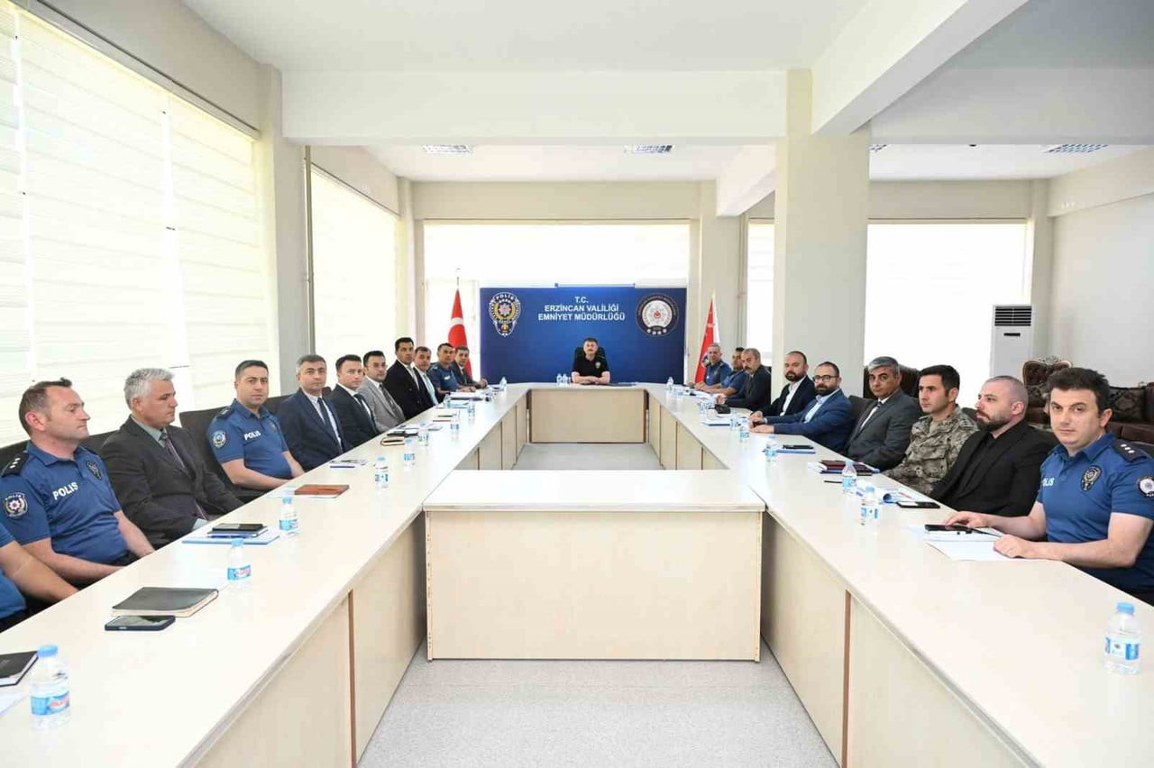 ERZİNCAN'DA NATO ZİRVESİ ÖNCESİ GÜVENLİK TOPLANTISI YAPILDI