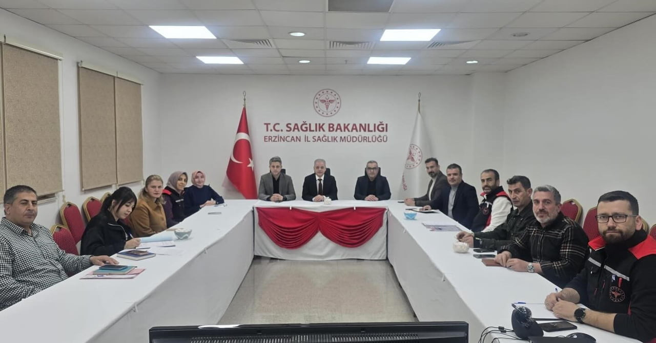 ERZİNCAN’DA İŞ SAĞLIĞI VE GÜVENLİĞİ KURUL TOPLANTISI YAPILDI