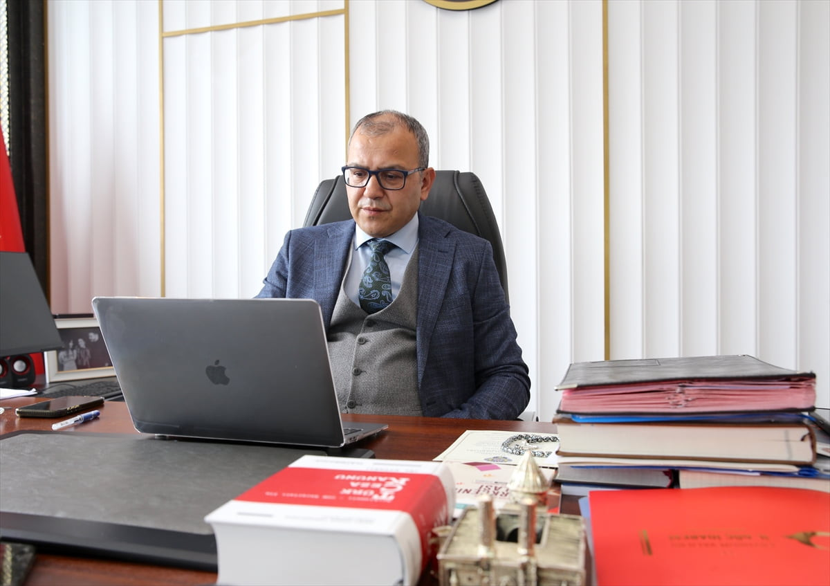 Erzurum Cumhuriyet Başsavcısı Adem Aydemir, Anadolu Ajansının (AA) gözünden 2025'e damga vuran...