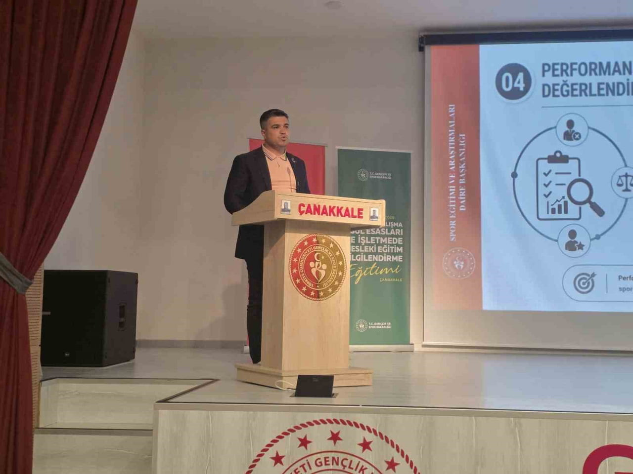 ERZURUM GENÇLİK VE SPOR İL MÜDÜRLÜĞÜ SPOR HİZMETLERİ MÜDÜRÜ ERDOĞAN DÖNMEZ, ÇANAKKALE’DE...