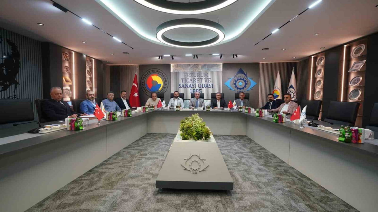 ERZURUM TİCARET VE SANAYİ ODASI (ETSO) TEMMUZ AYI İLK OLAĞAN YÖNETİM KURULU TOPLANTISI, TOBB...
