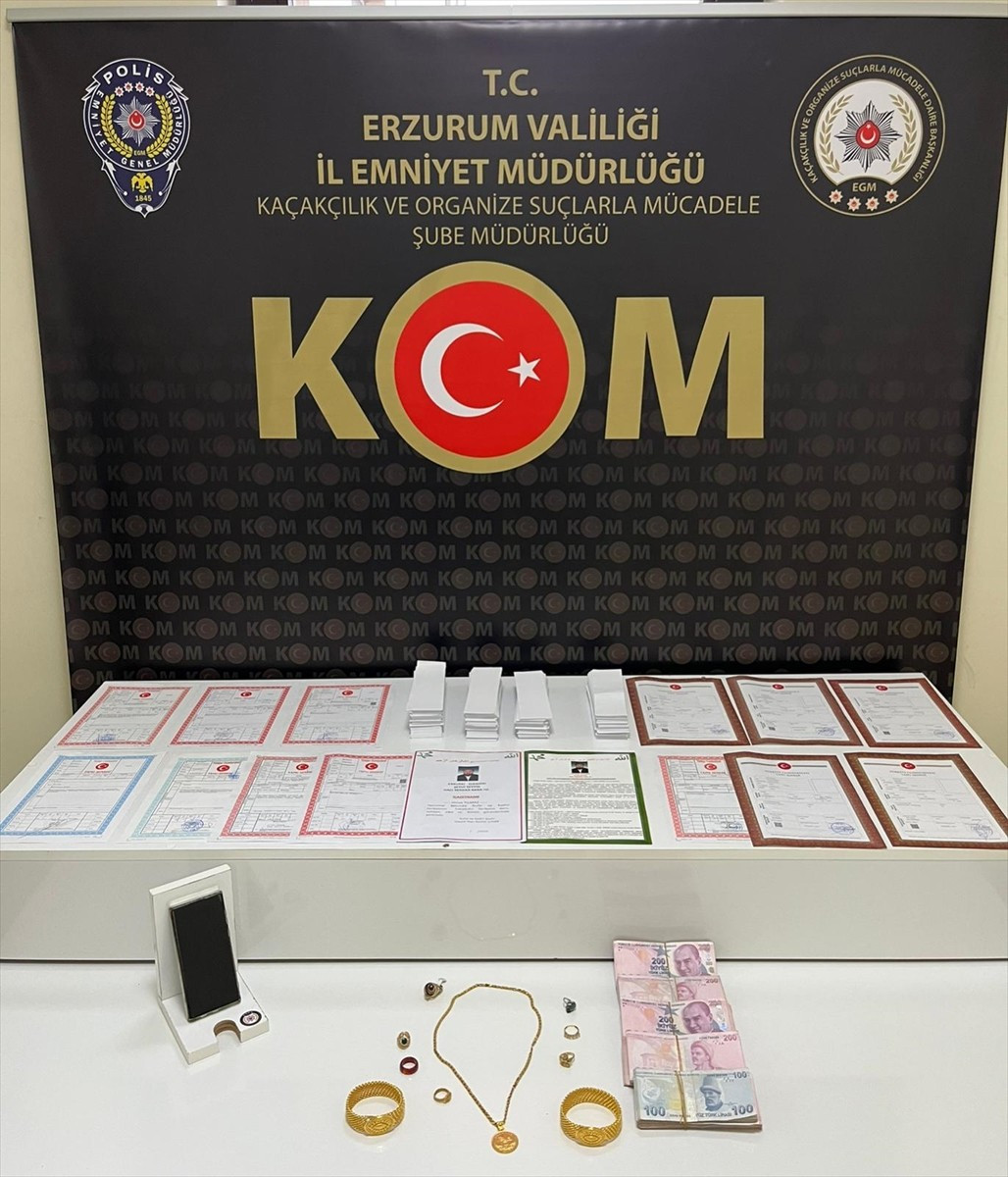 Erzurum'da nitelikli dolandırıcılık şüphelisi 3 ay süren takip sonucu operasyonla gözaltına...