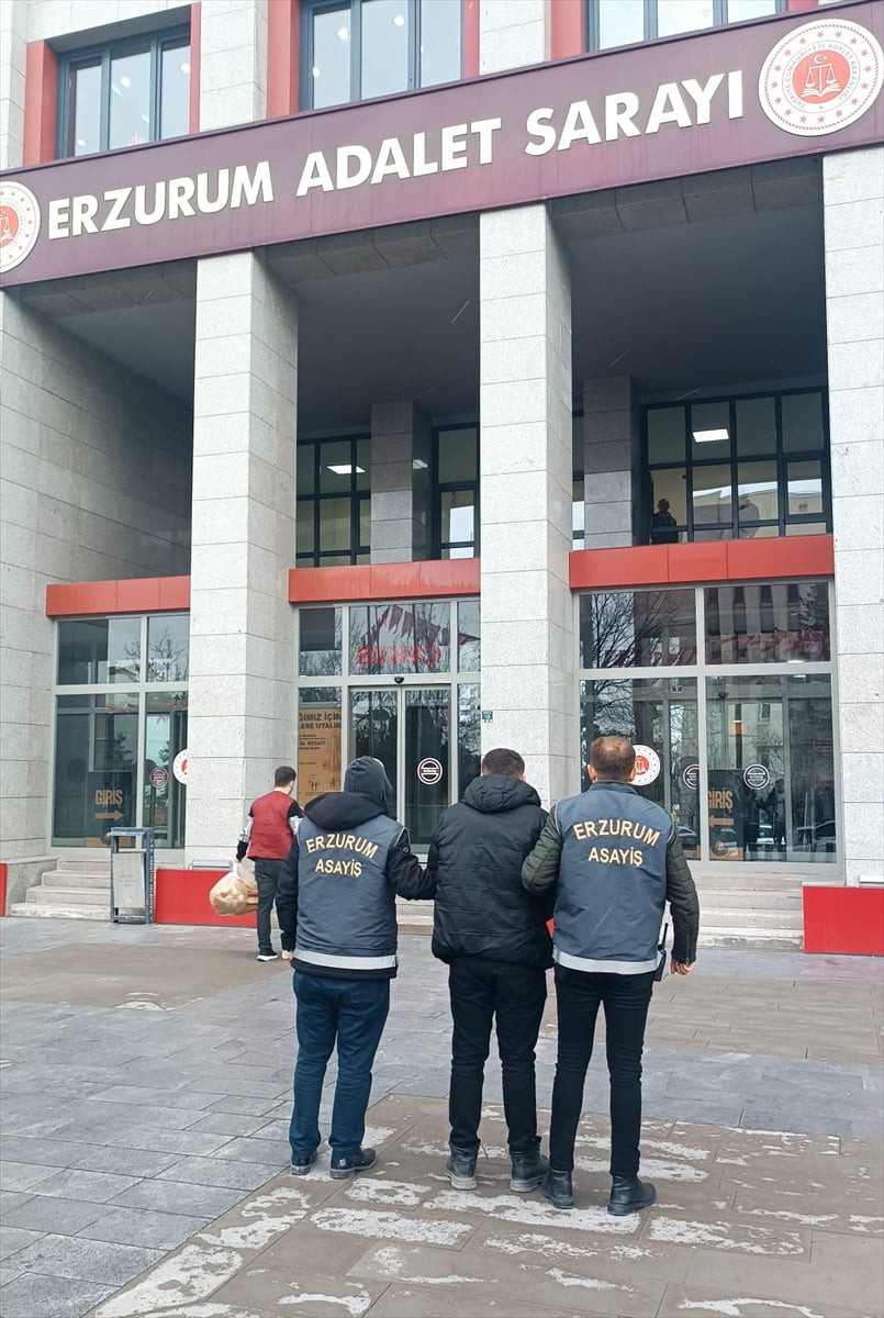 Erzurum'da polis ekipleri, 38 günde 201'ü hükümlü olmak üzere aranan 363 şüpheliyi...