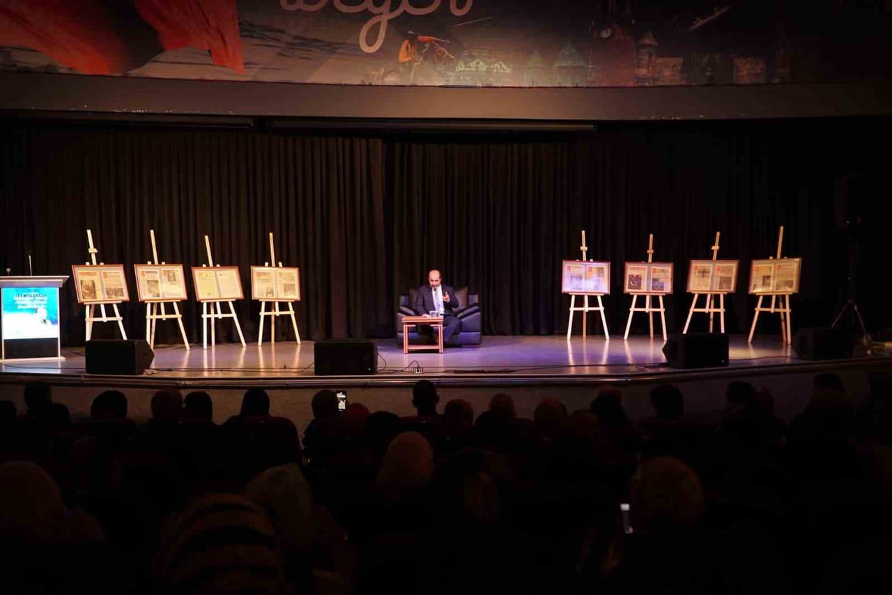 ERZURUM’DA "ZOR ZAMANDA KONUŞAN ADAM: NECİP FAZIL KISAKÜREK" PROGRAMINA YOĞUN İLGİ