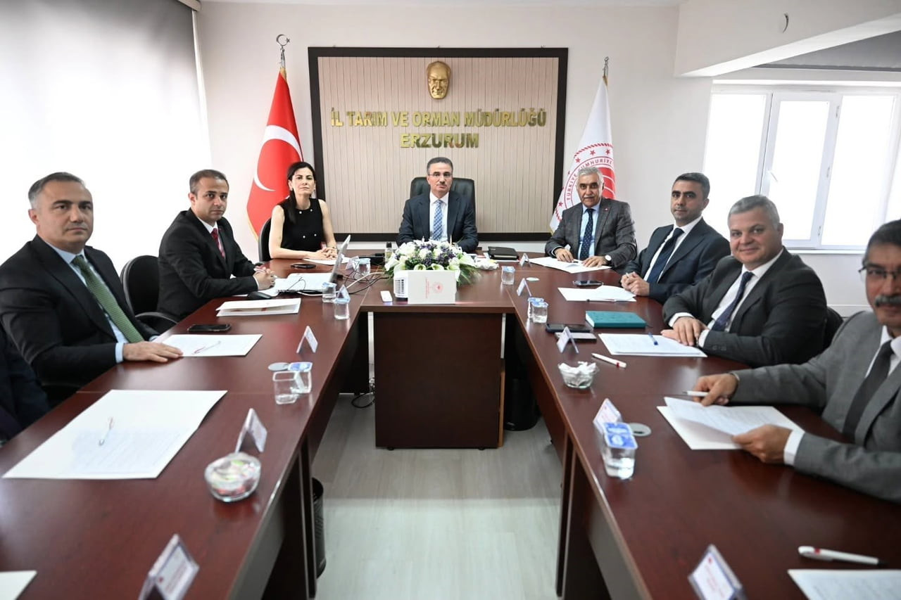 ERZURUM’DA TOPRAK KORUMA KURULU TOPLANTISI VALİ AYDIN BARUŞ BAŞKANLIĞINDA İL TARIM VE ORMAN...