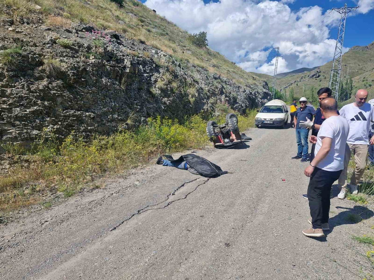 ERZURUM’UN İSPİR İLÇESİNDE MEYDANA GELEN TRAFİK KAZASINDA, ATV ARACININ TAKLA ATMASI SONUCU ADEM...
