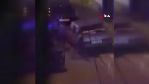 Esenler’de eşiyle tartışan adam polisten kaçarken pencereden düştü