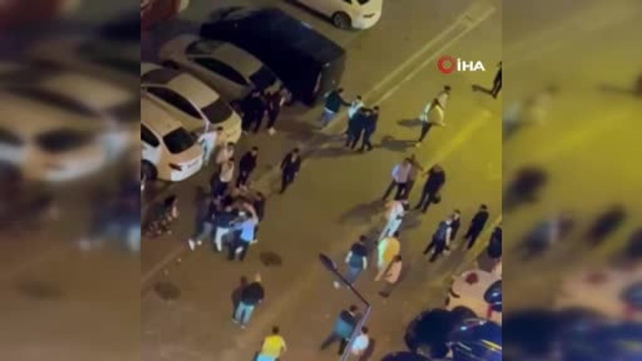 Esenyurt'ta Düğün Sonrası Kavga: Anlar Kamerada