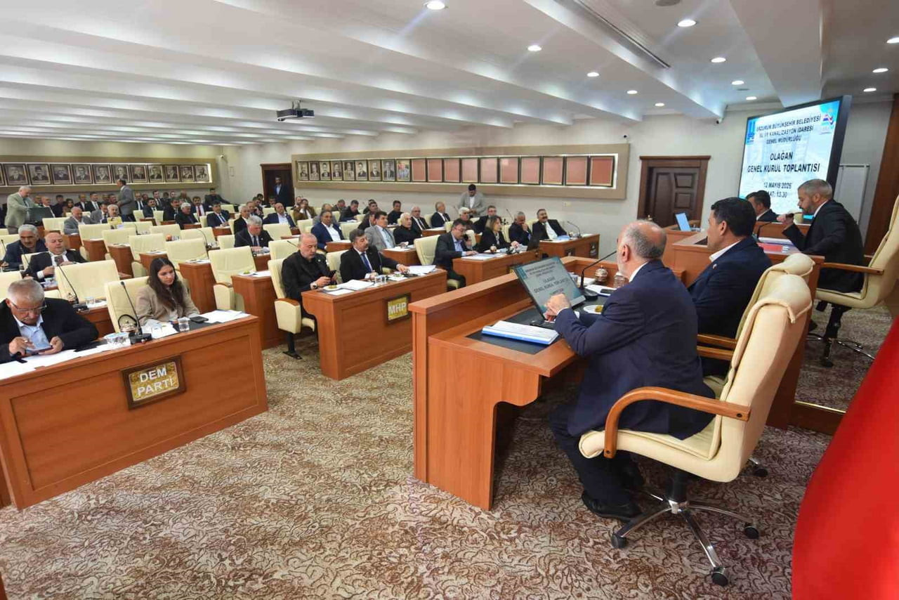 ESKİ GENEL MÜDÜRLÜĞÜ MAYIS AYI OLAĞAN GENEL KURUL TOPLANTISI, ERZURUM BÜYÜKŞEHİR BELEDİYESİ MECLİS...