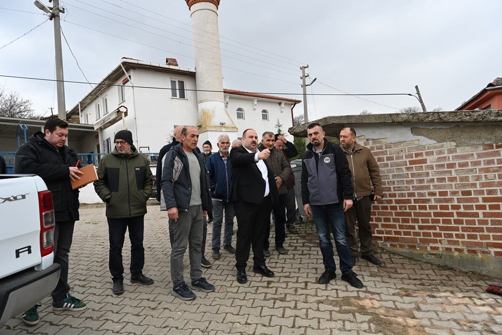 ESKİŞEHİR İNÖNÜ BELEDİYE BAŞKANI SERHAT HAMAMCI, YÖRÜKYAYLA'YI ZİYARET EDEREK VATANDAŞLARIN TALEP...