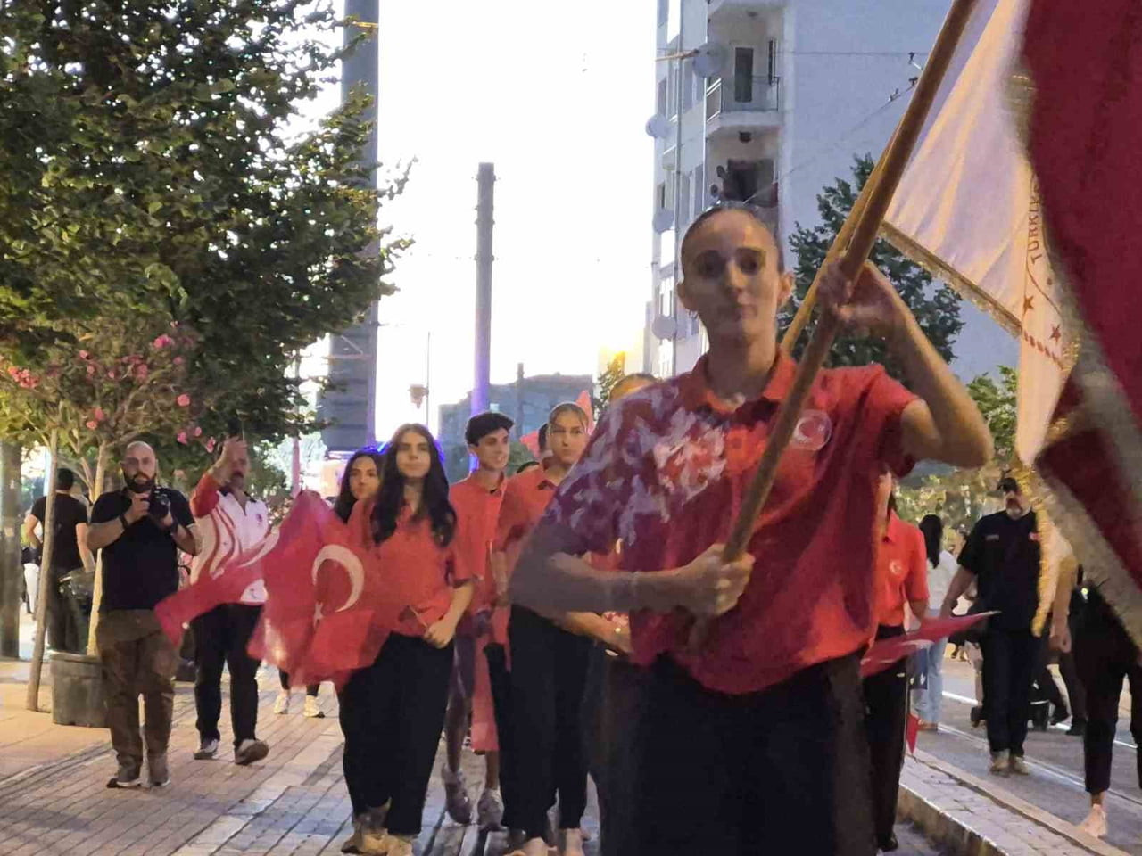 ESKİŞEHİR'DE 15 TEMMUZ DEMOKRASİ VE MİLLİ BİRLİK GÜNÜ ETKİNLİKLERİ KAPSAMINDA DÜZENLENEN SANCAK...