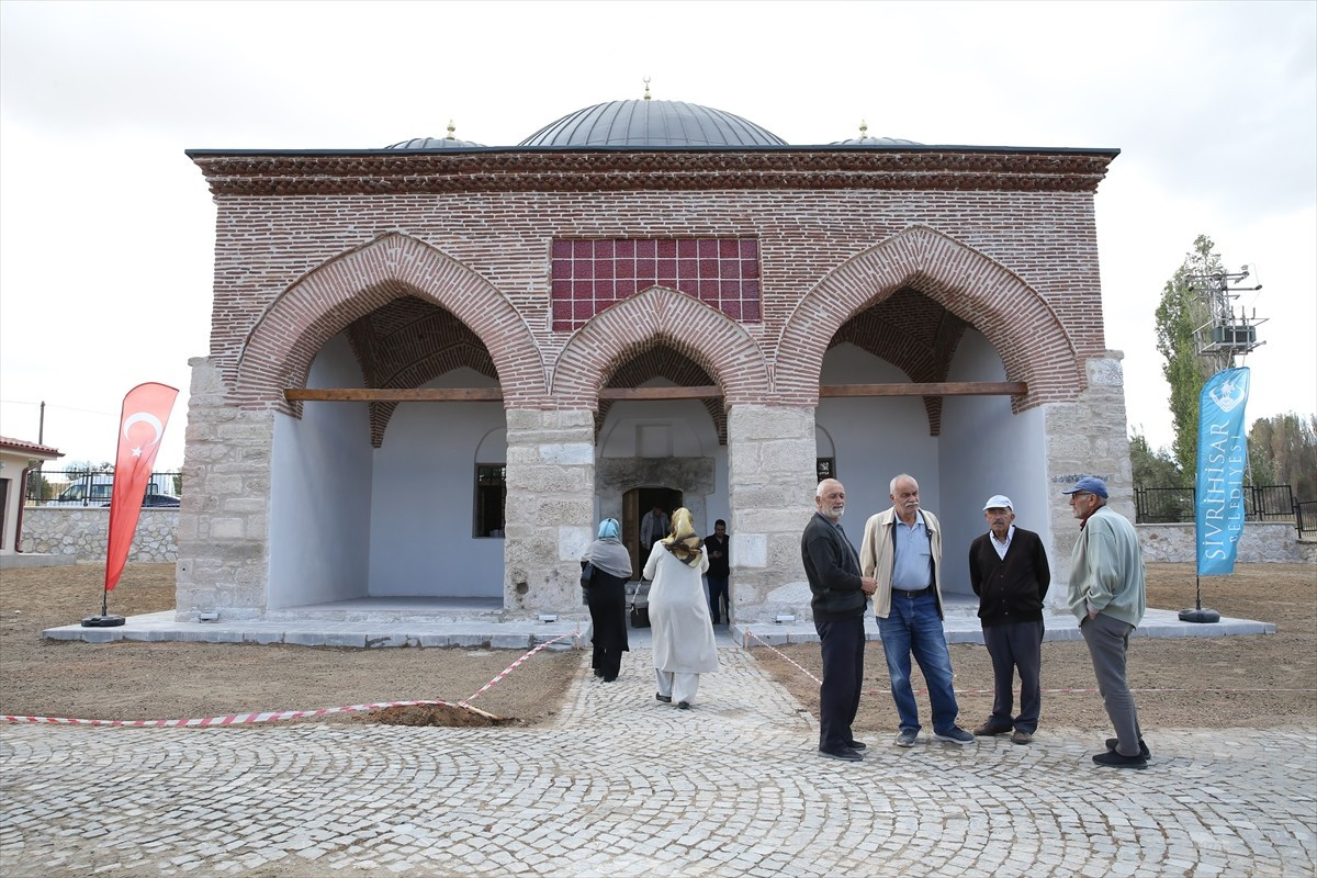 Eskişehir'in Sivrihisar ilçesinde restorasyonu tamamlanan Hamamkarahisar Ulu Cami'nin açılışı...