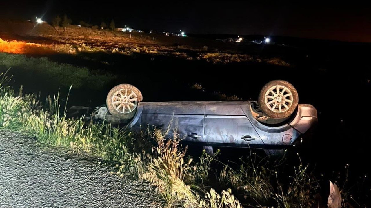 Eskişehir'de Takla Atan Araçta 1 Kişi Yaralandı