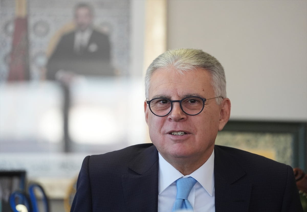 Fas'ın Ankara Büyükelçisi Mohammed Ali Lazreq, Anadolu Ajansının (AA) gözünden 2025'e damga vuran...