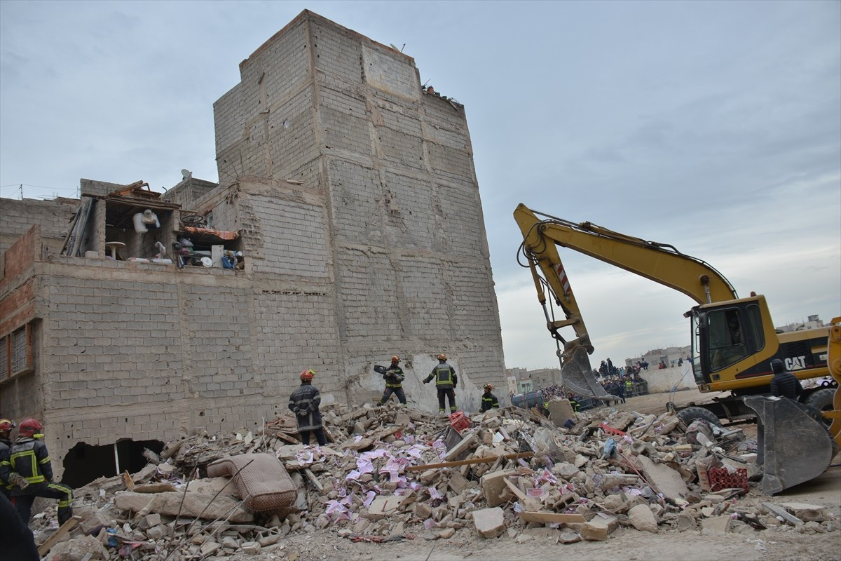 Fas'ın kuzeyindeki Fez kentinde bulunan Mustakbel Mahallesi'nde 8 ailenin ikamet ettiği bitişik...