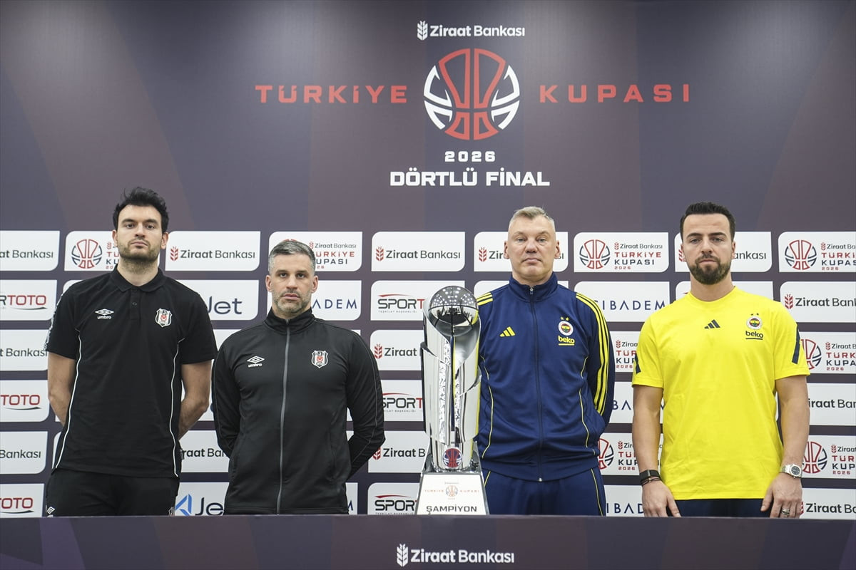 Fenerbahçe Beko ile Beşiktaş GAİN arasında yarın oynanacak Basketbol Ziraat Bankası Türkiye Kupası...