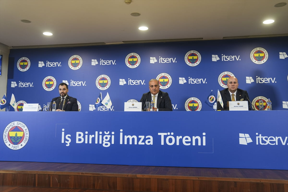 Fenerbahçe Kulübü ile ITserv Technology firması arasında işbirliği anlaşması yapıldı. Chobani...