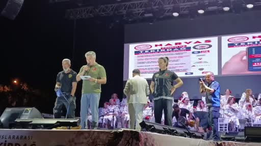 Festival gecesinden NARVAS ve UYUMA uygulamaları tanıtıldı