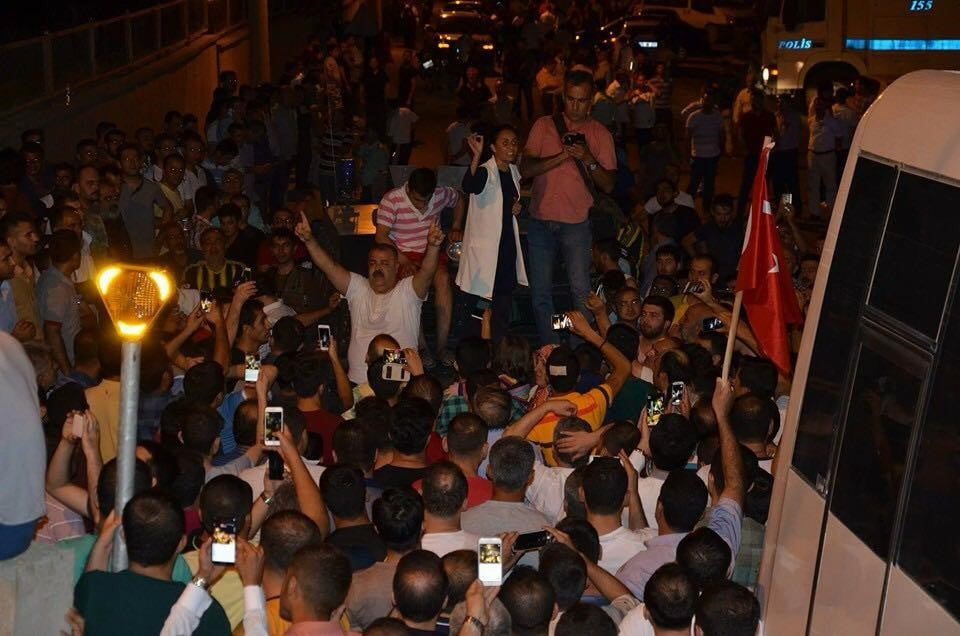 FETULLAHÇI TERÖR ÖRGÜTÜ'NÜN (FETÖ) 15 TEMMUZ 2016'DAKİ HAİN DARBE GİRİŞİMİ SIRASINDA, ŞIRNAK'TA...
