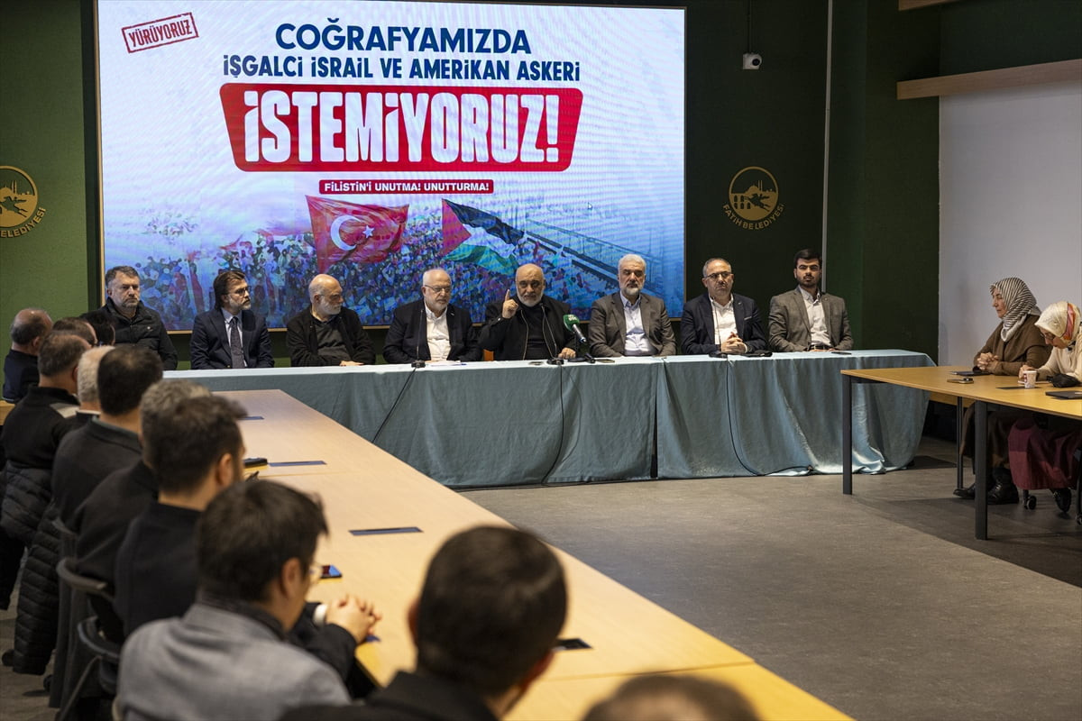 Filistin’e Destek Platformu tarafından, 30 Mart’ta İstanbul’da “Coğrafyamızda işgalci İsrail ve...