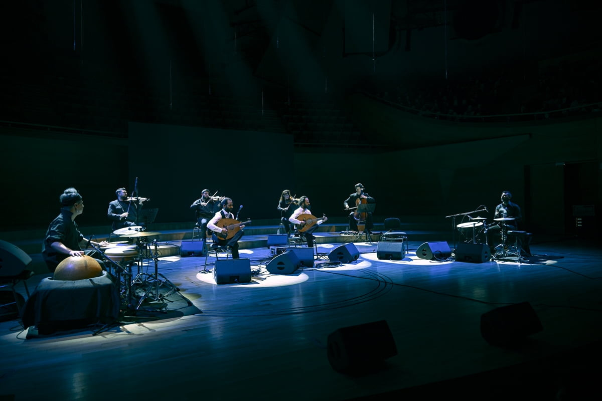 Filistinli Samir, Wissam ve Adnan Joubran kardeşlerin oluşturduğu Le Trio Joubran, CSO Ada...