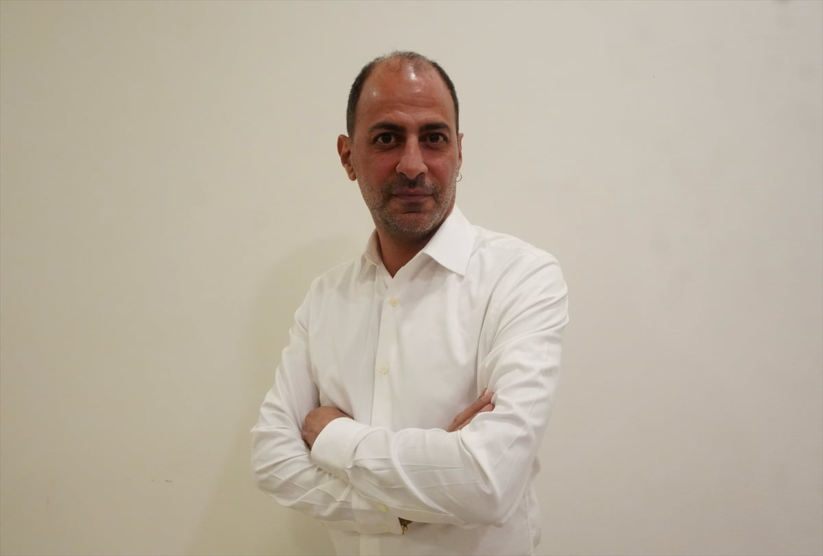 Filistinli üç kardeşin kurduğu "Le Trio Joubran" grubu üyesi Samir Joubran, İstanbul konseri...