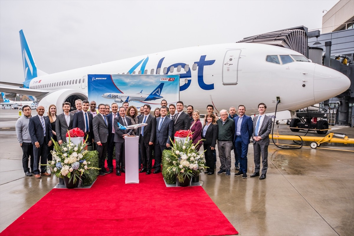 Filosunu yeni nesil uçaklarla güçlendiren AJet'in yeni uçağı İstanbul'a geldi.