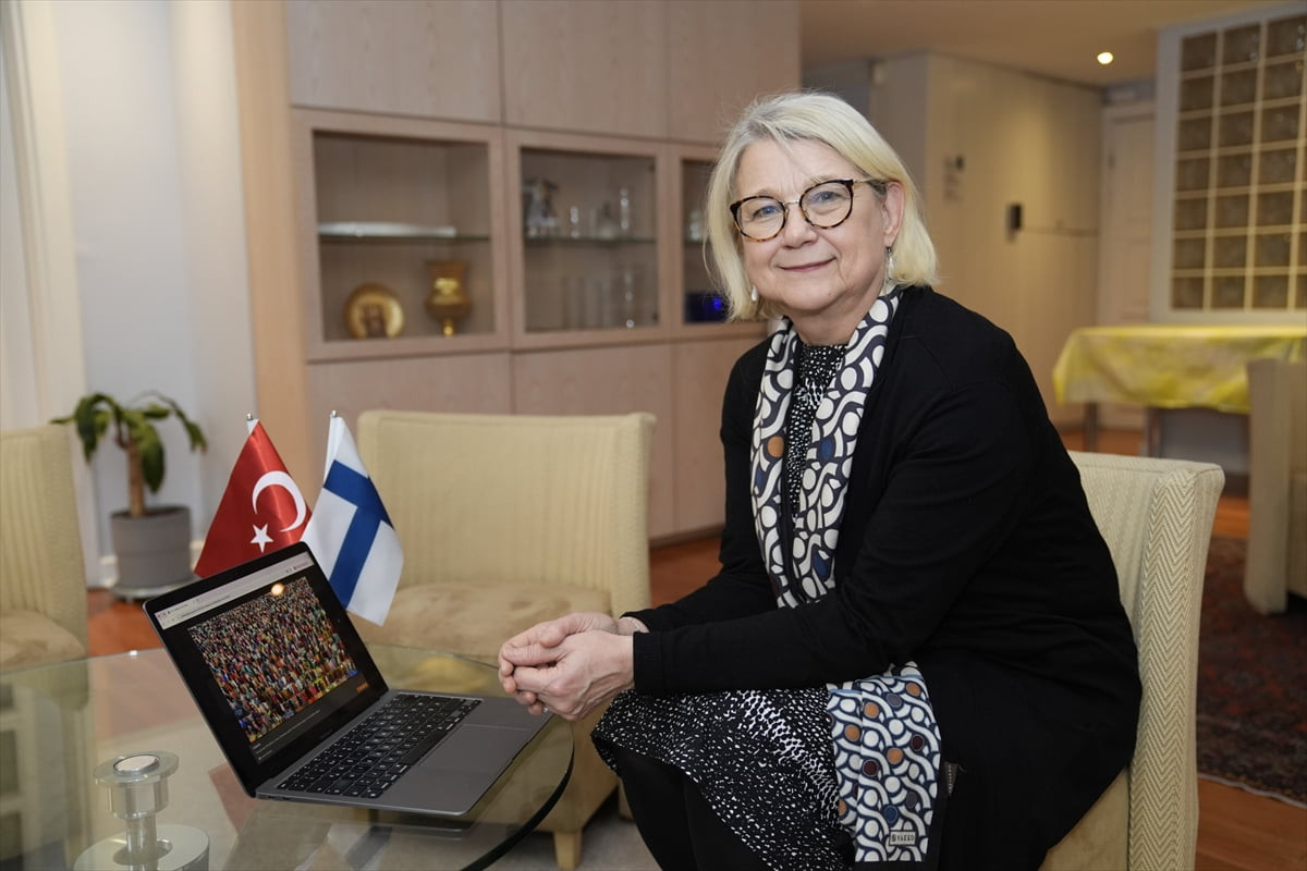 Finlandiya'nın Ankara Büyükelçisi Pirkko Mirjami Hamalainen, Anadolu Ajansının (AA) gözünden...