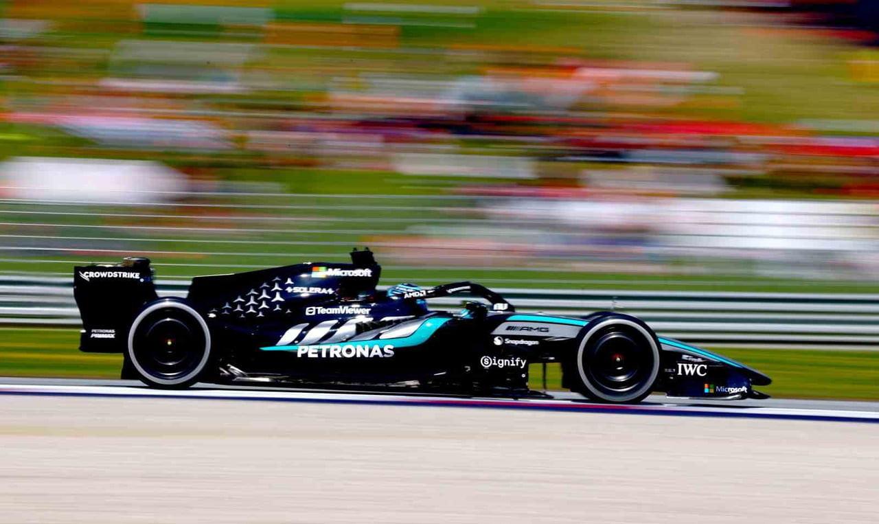 FORMULA 1'DE SEZONUN 8. YARIŞI AVUSTURYA GRAND PRİX'SİNİ MERCEDES'İN İNGİLİZ PİLOTU GEORGE RUSSELL...