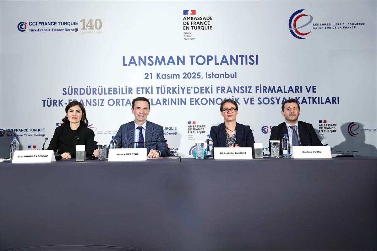 Fransız ve Fransız-Türk şirketleri, 2020–2024 arasında Türkiye’ye 3,6 milyar avro yatırım yaparak...